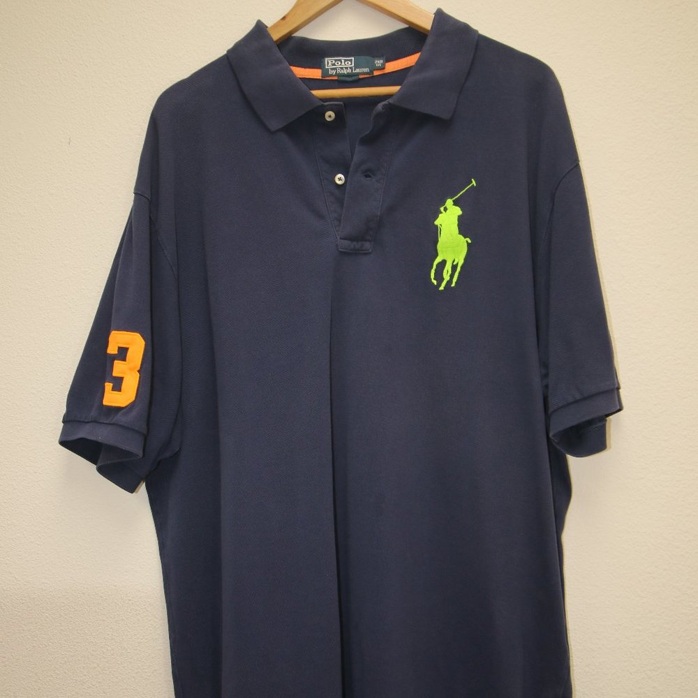 Ralph Lauren Men's Knit Polo Shirt- Big Pony